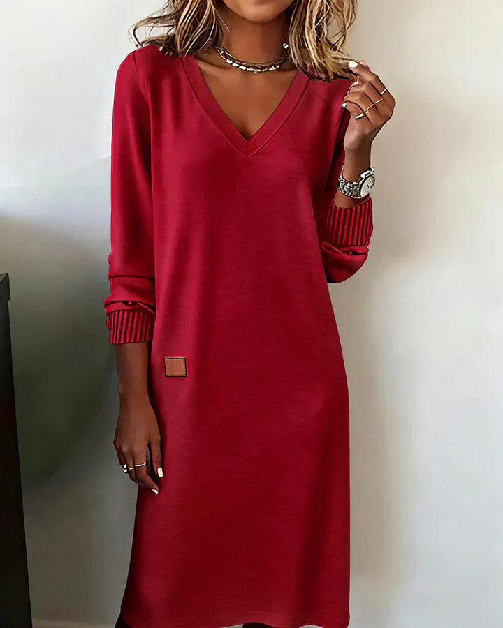 Sophie | Flattering Cozy Comfort Dress