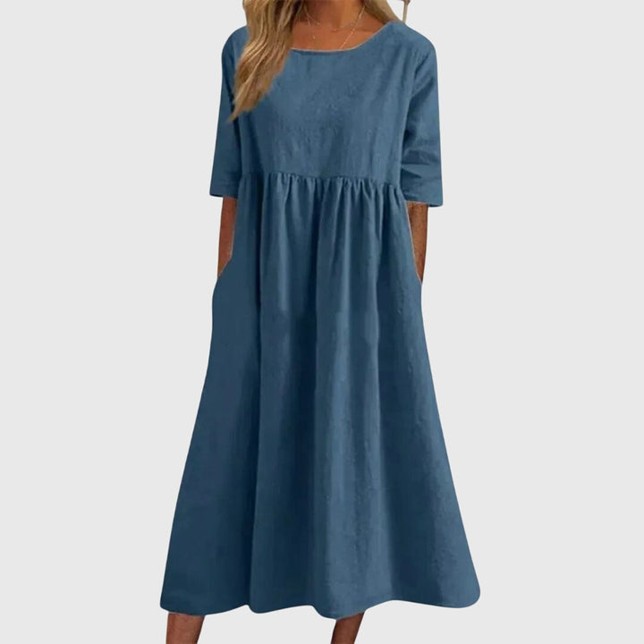 Sophie | Elegant Short-Sleeved Dress