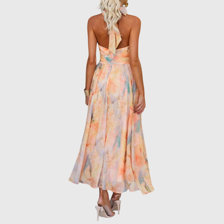Sophie | Halter Maxi Dress