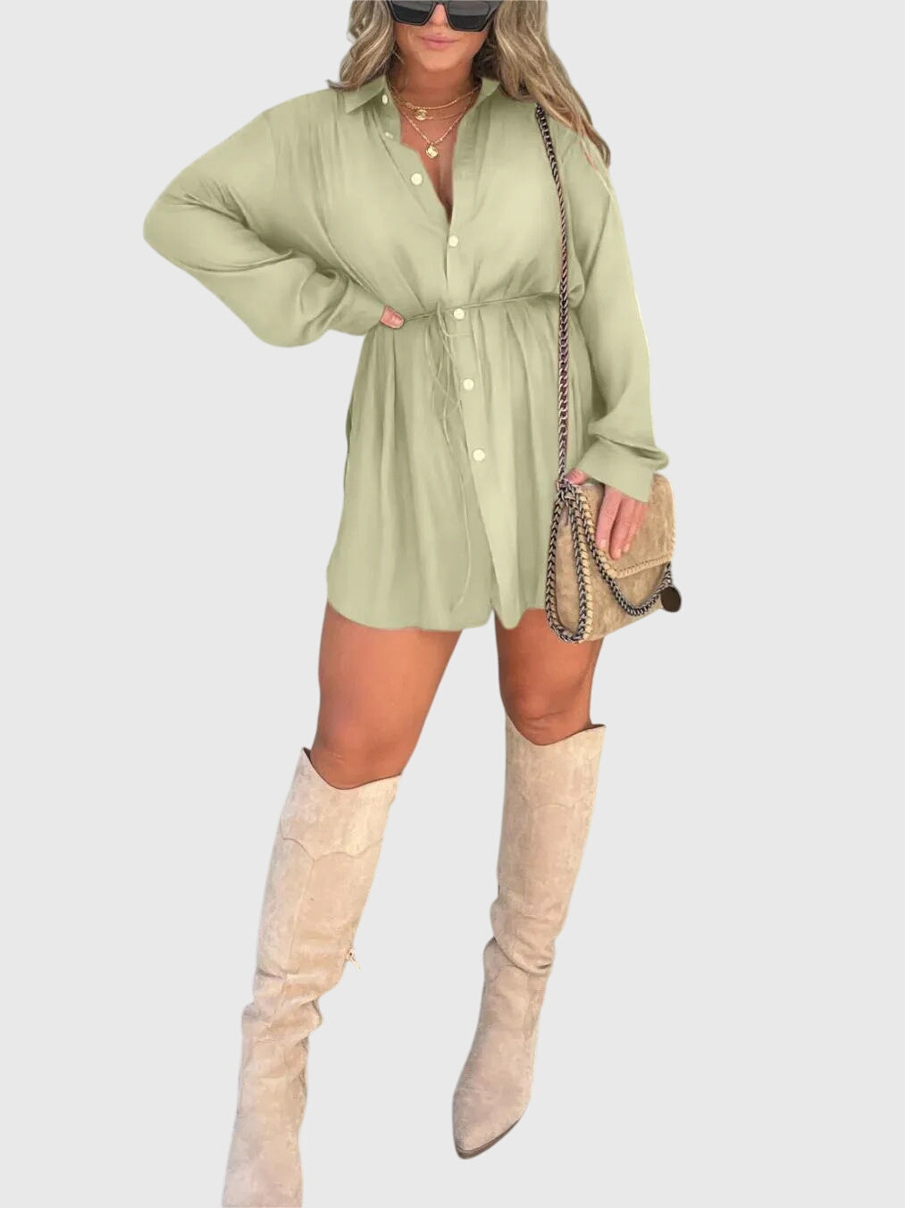 Sophie | Elegant Romper Dress