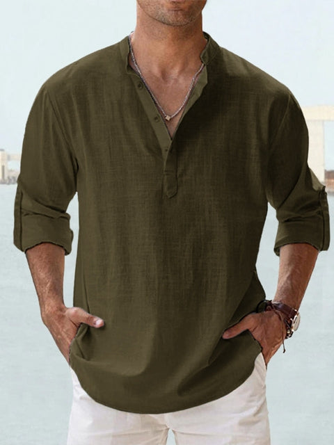 James | Breathable Linen Shirt