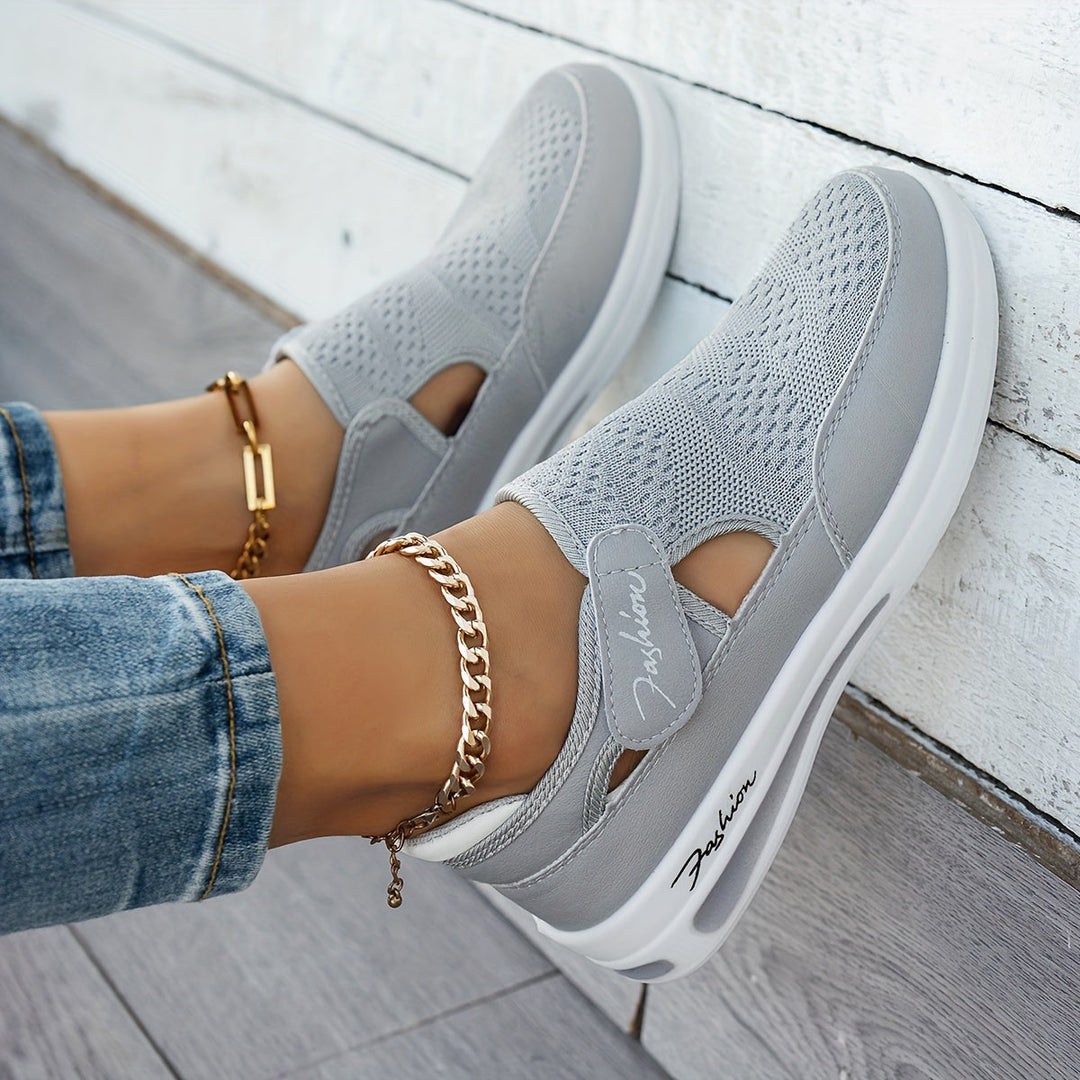Breathable Slip-On Sneakers with Stable Comfort
