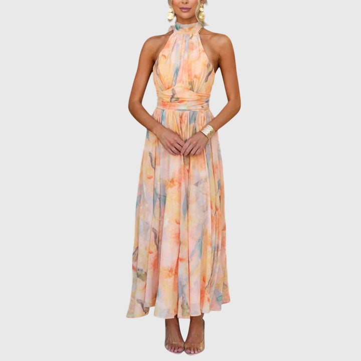 Sophie | Halter Maxi Dress