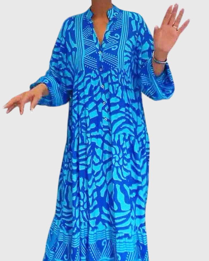Sophie | Maxi Dress With Elegant Print