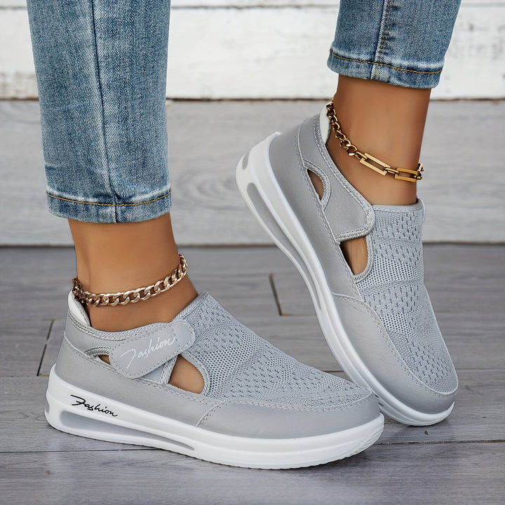 Breathable Slip-On Sneakers with Stable Comfort
