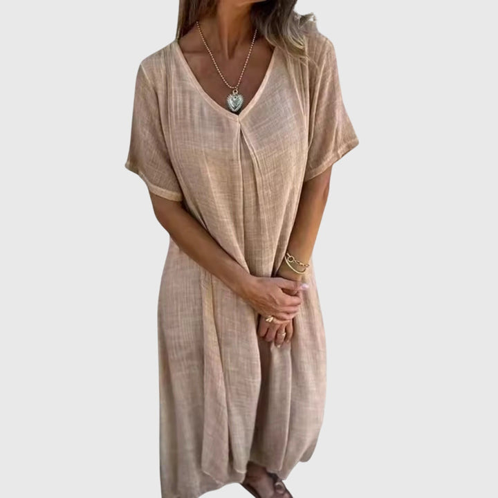 Sophie | Elegant Lightweight V-Neck Dress