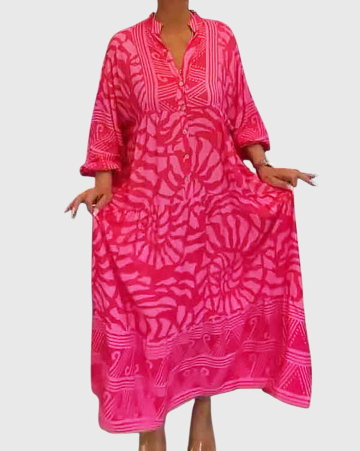Sophie | Maxi Dress With Elegant Print