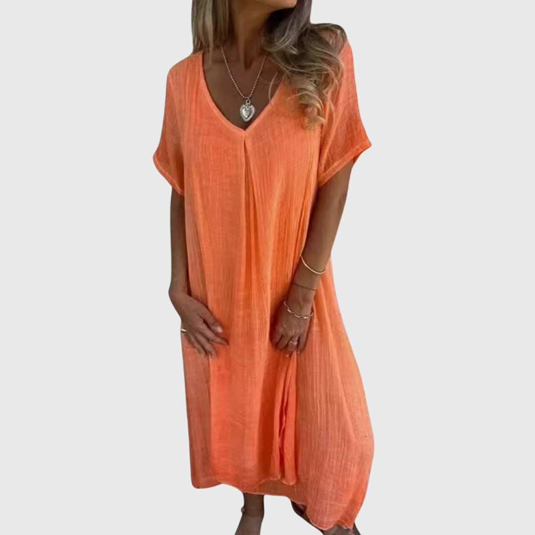 Sophie | Elegant Lightweight V-Neck Dress