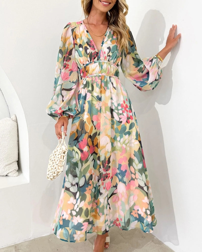 Elvira - long boho dress