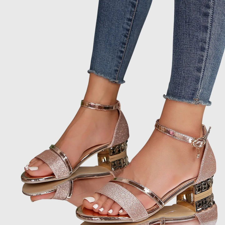 Harper | Luxe Comfort Heel Sandals