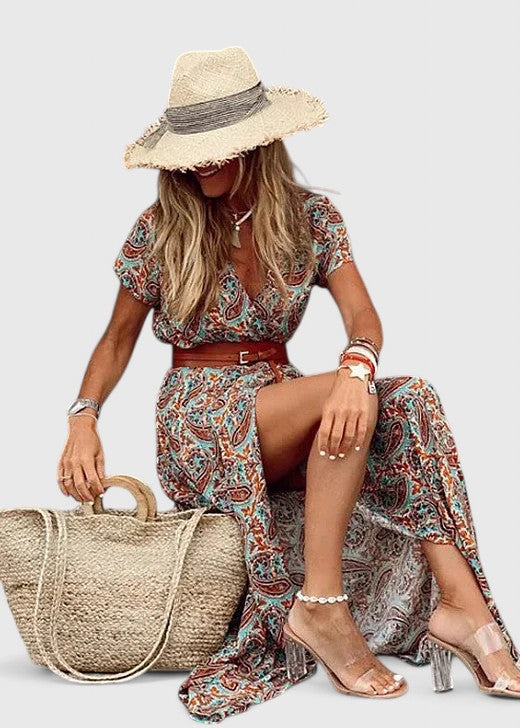 Sophie | Stylish Boho Maxi Dress