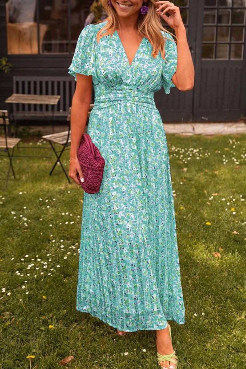 Pauline - long floral dress