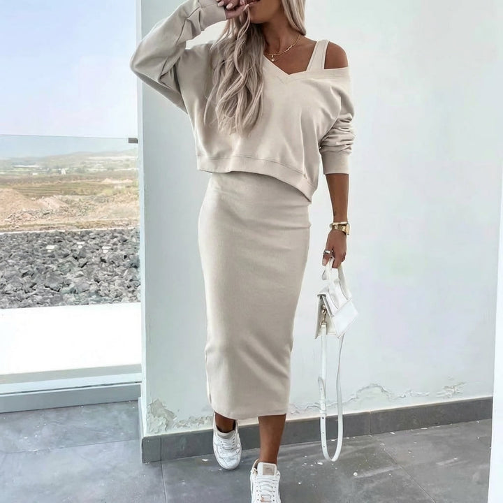 Edith | Top with dress