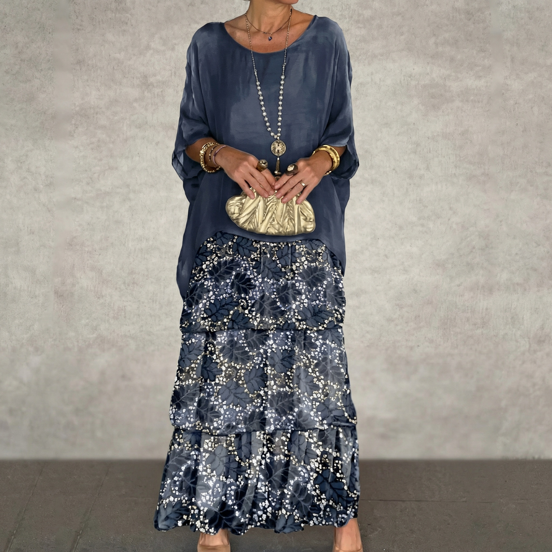 Clara | Stylish Flowy Maxi Dress