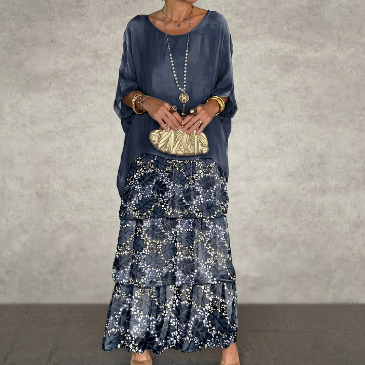 Clara | Stylish Flowy Maxi Dress