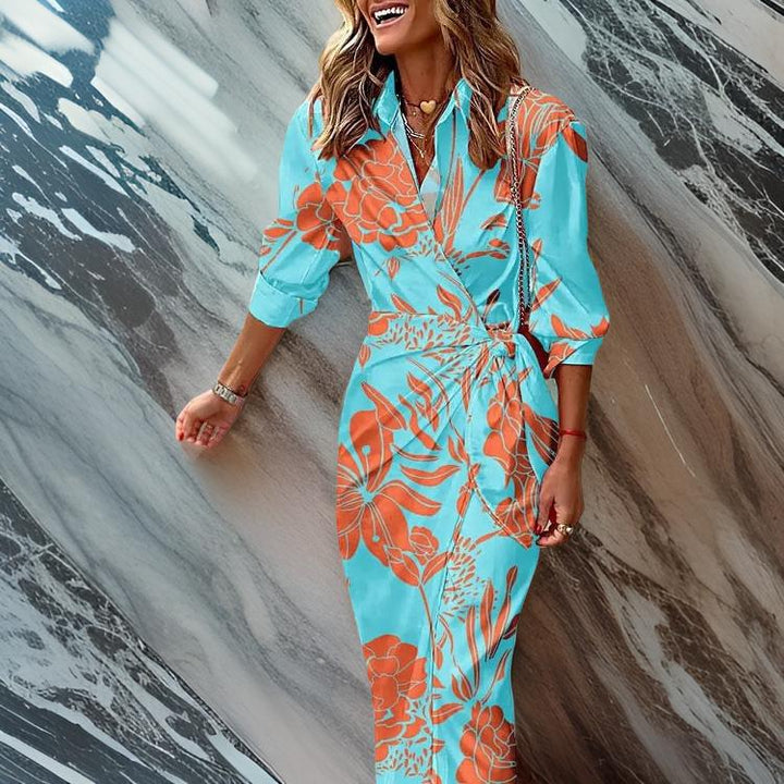 Amira - heart print dress