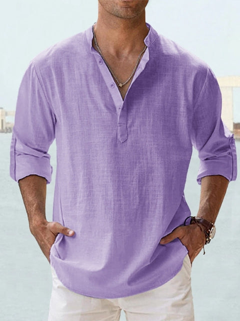 James | Breathable Linen Shirt