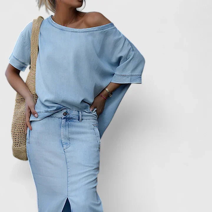 Sophie | Elegant Maxi Skirt Set